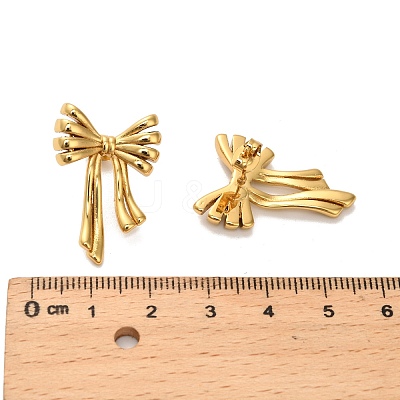 304 Stainless Steel Stud Earrings EJEW-P316-10G-1