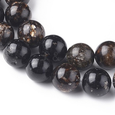 Natural Biotite Beads Strands G-L528-06B-1
