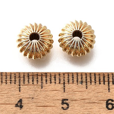 Brass Beads X-KK-M318-17G-1