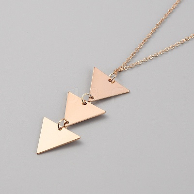 Alloy Pendant Necklace with Cable Chains for Women NJEW-WH0022-02B-KCG-1