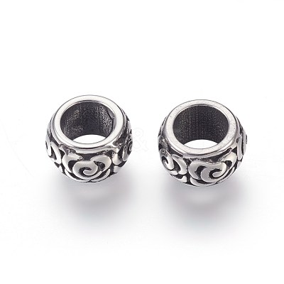 304 Stainless Steel Beads STAS-F195-075AS-1