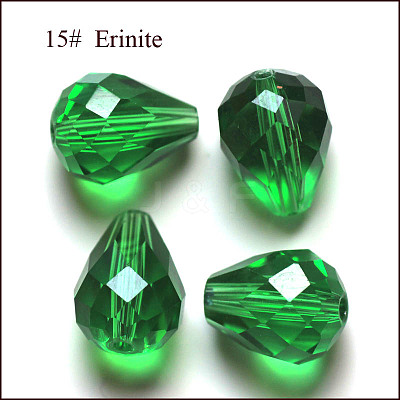 Imitation Austrian Crystal Beads SWAR-F062-10x8mm-15-1