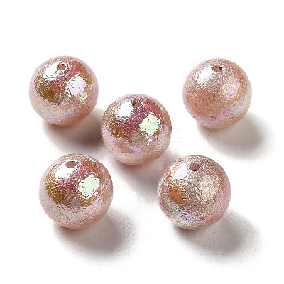 UV Plating Opaque Acrylic Beads OACR-L013-002D-1
