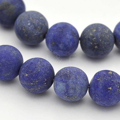 Natural Lapis Lazuli Round Beads Strands X-G-D660-4mm-1