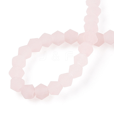 Imitation Jade Frosted Glass Bead Strands EGLA-A039-J2mm-MD07-1