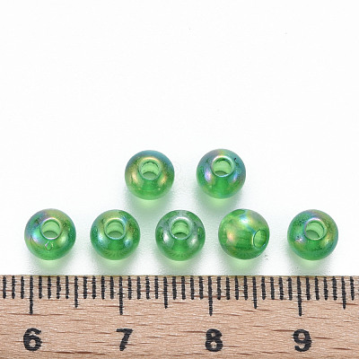 Transparent Acrylic Beads MACR-S370-B6mm-734-1