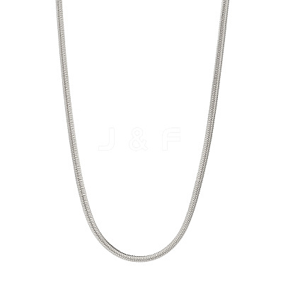 Alloy Snake Chain Necklaces for Women WH-WGE29A6-01-1