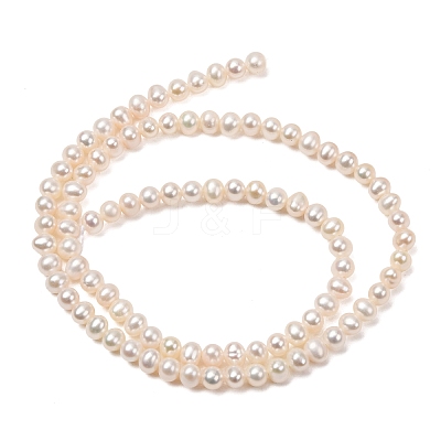 Natural Cultured Freshwater Pearl Beads Strands PA-CBABE82-05-1
