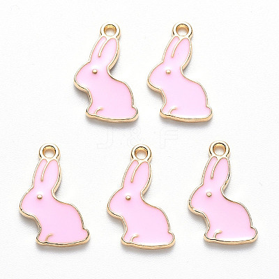 Alloy Enamel Pendants ENAM-S121-091B-1