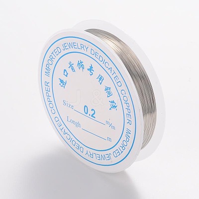 Copper Jewelry Wire CW0.2mm006-1