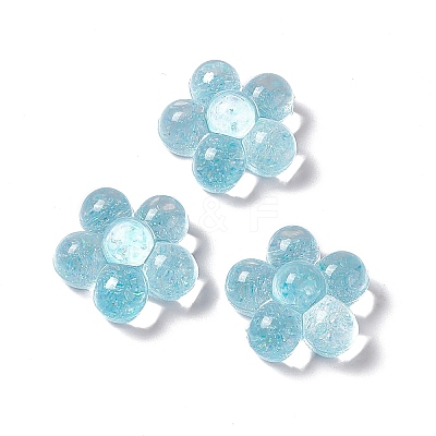 Translucent Acrylic Cabochons OACR-C009-12C-1