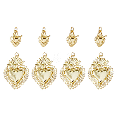 Rack Plating Brass Pendants KK-HS0001-78-1