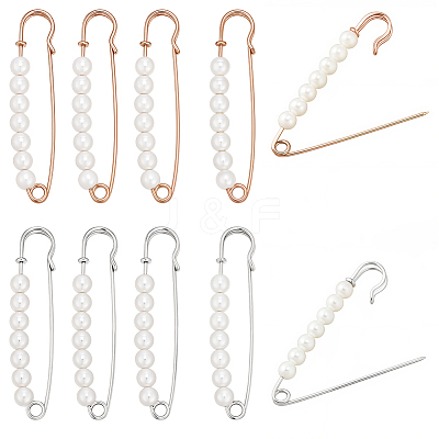 16Pcs 2 Colors Iron Kilt Pins JEWB-SC0001-89-1