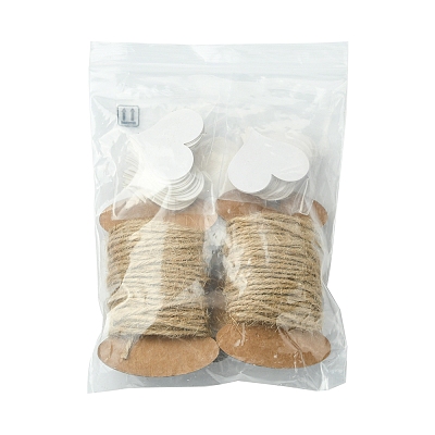 96Pcs 4 Styles Paper Gift Tags CDIS-FS0001-27-1