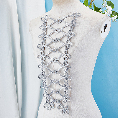 1Pc Polyester Dress Trim FIND-CY0002-05A-1
