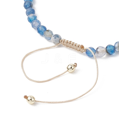 Mixed Stone Braided Bead Bracelets BJEW-JB12958-02-1