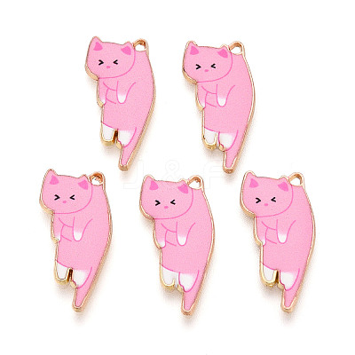 Alloy Enamel Pendants ENAM-N063-01-1