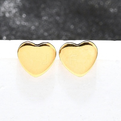 304 Stainless Steel Stud Earrings X-EJEW-P262-01G-1