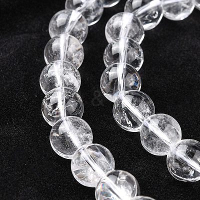 Natural Quartz Crystal Beads Strands G-C175-10mm-2-1