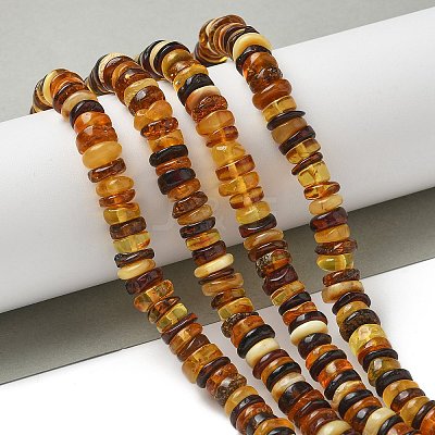 Natural Amber Beads Strands G-K387-C01-01-1