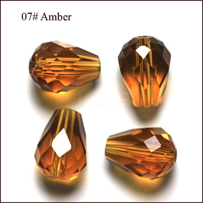 Imitation Austrian Crystal Beads SWAR-F062-12x10mm-07-1