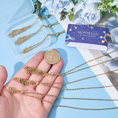 2 Bags 304 Stainless Steel Macrame Pouch Necklace Making for Gemstone Nuggets NJEW-SC0001-85-1