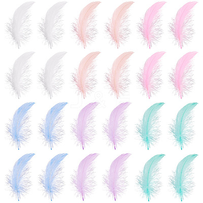 Feather Costume Accessories AJEW-TAC0003-21-1