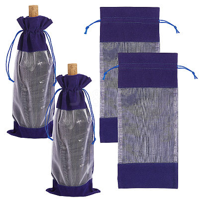 Velvet Wine Bottle Packing Pouches ABAG-WH20013-11H-1
