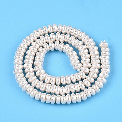 Transparent Spray Painted Glass Beads Strands GLAA-N001-33-1