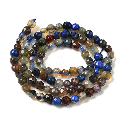 Natural Agate Beads Strands G-H302-A01-07-1