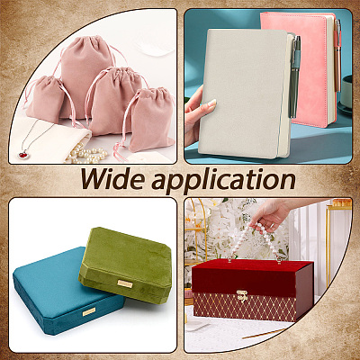 Velvet Book Covers AJEW-WH0314-499A-1