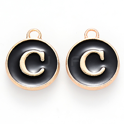 Golden Plated Alloy Charms ENAM-SZ0001-25B-C-1