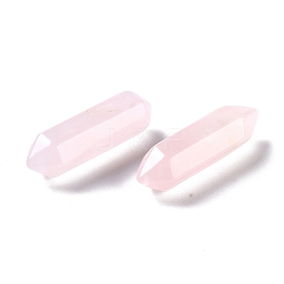 Faceted Natural Rose Quartz Healing Stones G-K008-30mm-01-1