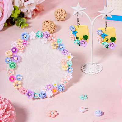 3 Bags Resin Cabochons RESI-TA0003-13B-1