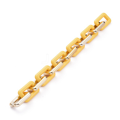 Handmade CCB Plastic Cable Chains AJEW-JB00669-06-1