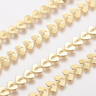 Brass Handmade Cobs Chains CHC-G006-05G-1