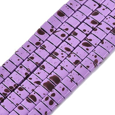 Spray Painted Synthetic Non-magnetic Hematite Bead Strands G-T124-02H-1-1
