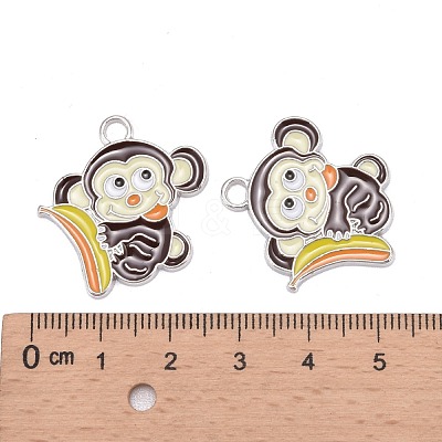 Alloy Enamel Pendants EA5857Y-8-1