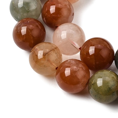 Natural Colorful Rabbit Fur Rutilated Quartz Beads Strands GG-CBA4808-I01-10mm-1