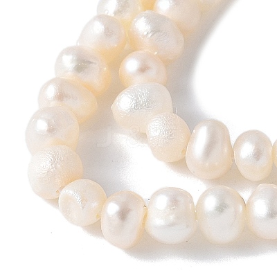 Natural Cultured Freshwater Pearl Beads Strands PEAR-I007-07L-01-1