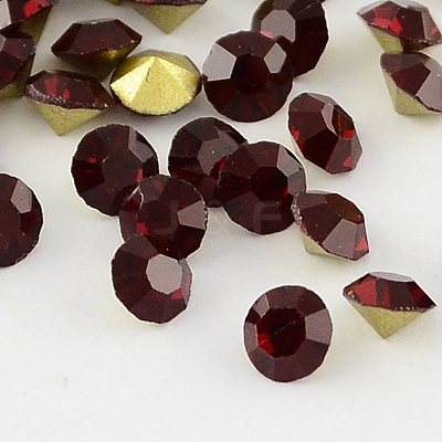 Grade A Glass Pointed Back Chaton Rhinestones RGLA-PP26-19A-1
