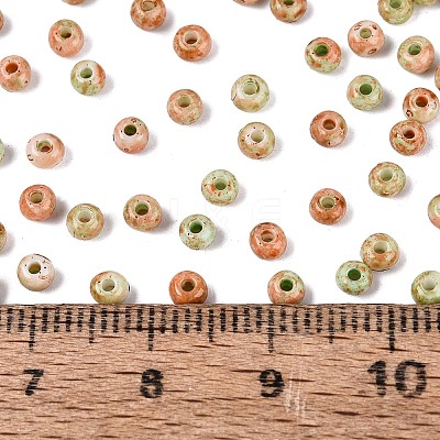 Picasso Glass Seed Beads GL-N001-01B-07-1