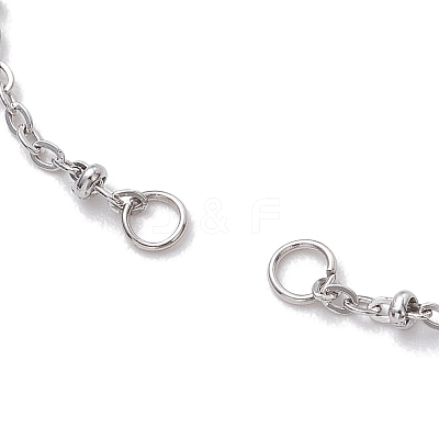 304 Stainless Steel Slider Bracelet Makings AJEW-JB01252-02-1