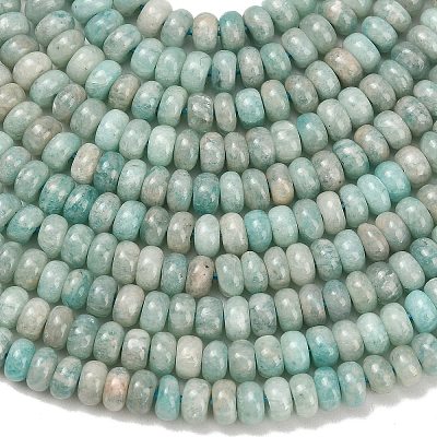 Natural Amazonite Beads Strands G-L635-A35-4x2mm-1