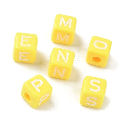 Opaque Acrylic Beads AC-CBA7818-01C-1