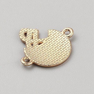 Zinc Alloy Enamel Sport Connector Charms FIND-CJC0437-009B-04-1
