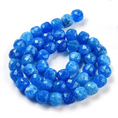 Natural White Jade Beads Strands G-H028-A09-23-1