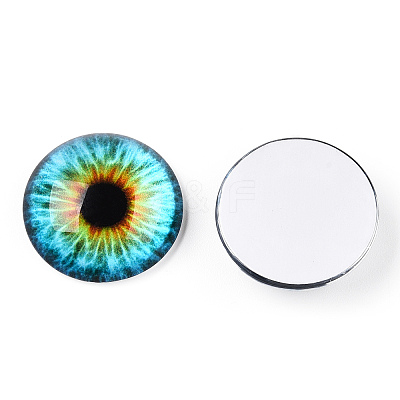 Glass Cabochons GGLA-T004-03L-1
