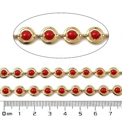 Brass Dapped Chains CHC-K016-01G-01-1