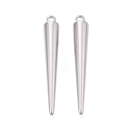 304 Stainless Steel Pendants X-STAS-T075-22B-P-1